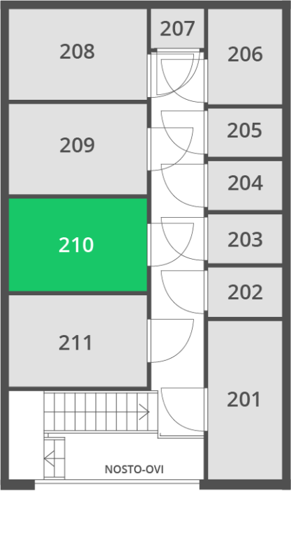 4.3 m2 | Var 210 O