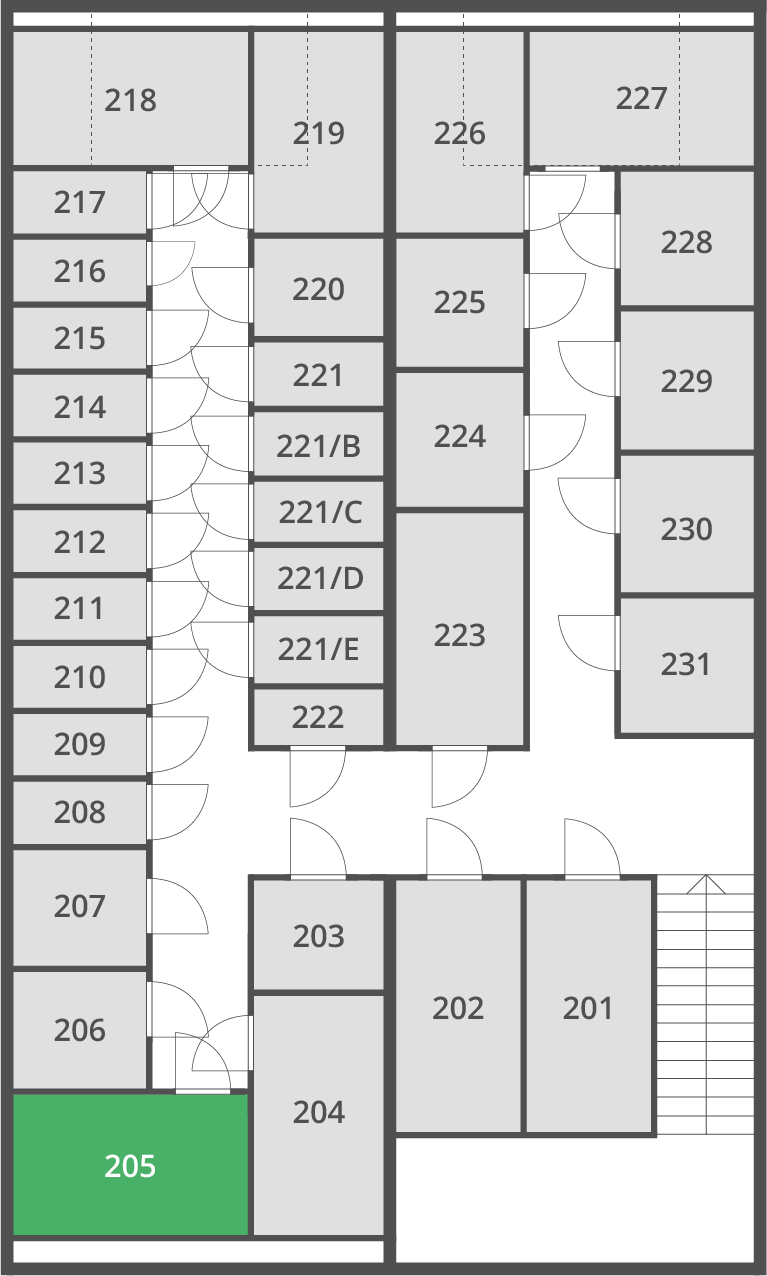 8.7 m2 | Var 205 A